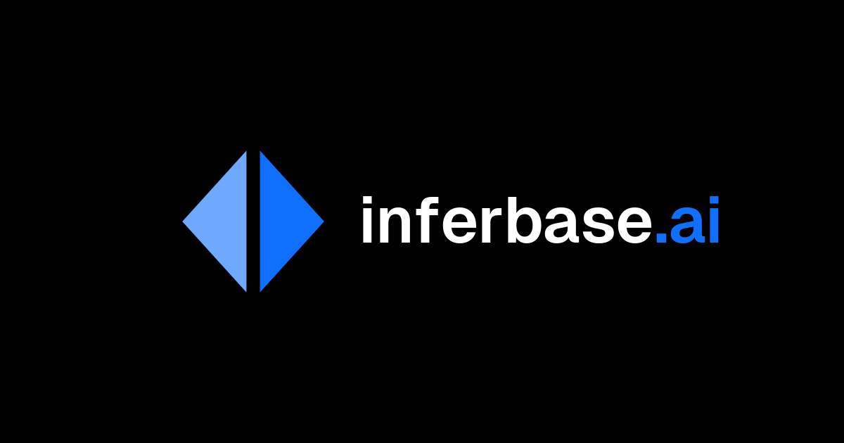 Inferbase 官网定价与产品概览图
