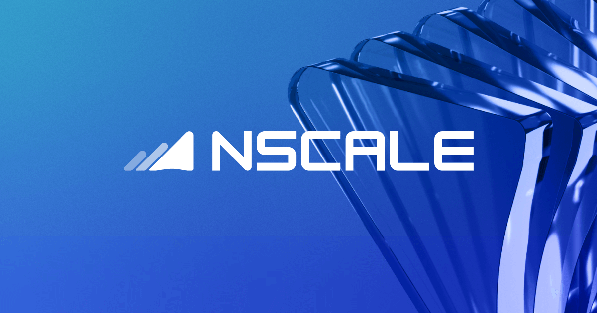 Nscale 平台官网与产品概览图